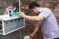 Máy đốt rác kết hợp đun nước sôi