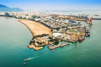 Tập đoàn Hưng Thịnh muốn xây nhà ga cáp treo tại khu lấn biển Mũi Tấn