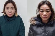 Cặp chị dâu, em chồng lừa đảo chiếm đoạt tài sản.