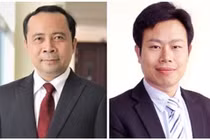 Chủ tịch Hội đồng Đại học Quốc gia TPHCM Vũ Hải Quân (ảnh trái) và Chủ tịch Hội đồng Đại học Quốc gia Hà Nội Lê Quân.