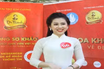 Thí sinh tươi tắn tham dự vòng sơ khảo Hoa khôi sinh viên 2018