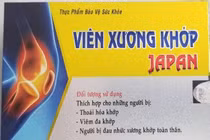 Sản phẩm hỗ trợ xương khớp chứa chất cấm Diclofenac