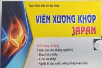 Sản phẩm hỗ trợ xương khớp chứa chất cấm Diclofenac