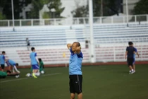 SEA Games 2019: U22 Việt Nam muộn giờ tập vì bị "tranh" sân