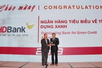 HDBank nhận giải Ngân hàng tiêu biểu về Tín dụng Xanh