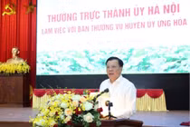 Ưu tiên phát triển vành đai xanh Ứng Hòa 