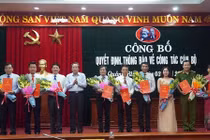 Quảng Bình: Điều động, bổ nhiệm 25 vị trí lãnh đạo