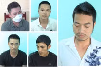 Cưỡng đoạt tiền nhà thầu xây dựng, 5 đối tượng bị khởi tố (ảnh: Công an tỉnh Thanh Hóa).