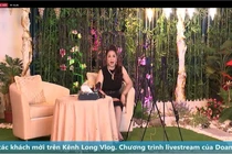 Bà Phương Hằng trong livestream tối 17/10