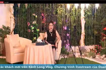 Bà Phương Hằng trong livestream tối 17/10