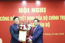 Bộ Chính trị giới thiệu anh Lê Quốc Phong để bầu làm Bí thư Tỉnh ủy Đồng Tháp