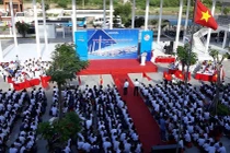 Ninh Thuận: Hàng trăm học sinh xã Cà Ná nô nức khai giảng năm học mới