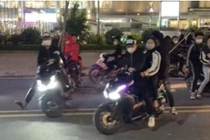 Clip: Hỗn chiến náo loạn đường phố Hải Phòng