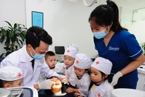 Trải nghiệm bé làm bác sĩ tại Beauty Dental