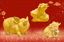 Sản phẩm vàng lì xì hút khách dịp Tết