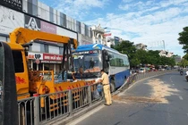 Hiện trường vụ việc.