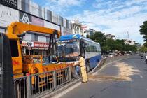 Hiện trường vụ việc.