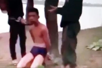 Kinh hoàng một nam thanh niên bị đánh đập, bịt mặt chôn sống