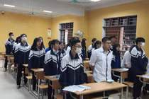  Học sinh THPT và TT GDTX toàn tỉnh Vĩnh Phúc đến trường