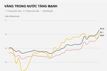 Vàng lập đỉnh mọi thời đại, hơn 50,3 triệu đồng/lượng