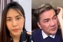 Ca sỹ Thủy Tiên và Đàm Vĩnh Hưng.