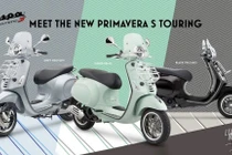 Học “đàn anh” GTS, Vespa Primavera cũng có bản 150cc chuyên “phượt” Touring giá 93 triệu đồng