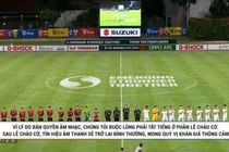 Dư luận bức xúc khi Quốc ca Việt Nam bị ngắt tiếng vì lý do bản quyền trong trận bóng đá Việt Nam-Lào