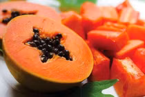 Không lo khi ăn đu đủ chín