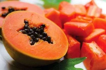 Không lo khi ăn đu đủ chín