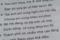 Phụ huynh lớp 1 hoảng khi con ôn học kỳ hơn 70 bài tập