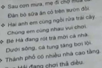 Phụ huynh lớp 1 hoảng khi con ôn học kỳ hơn 70 bài tập