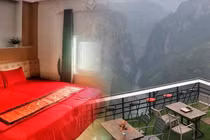Bên trong khách sạn Panorama trên đèo Mã Pì Lèng