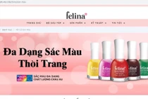 Thu hồi sơn móng tay Felina do chứa chất cấm 