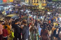 Lâm Đồng: cháy phòng, du khách dựng lều qua đêm ở hồ Xuân Hương