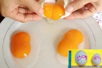 Trứng gà hai lòng giàu dinh dưỡng