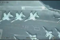 Vệ binh Iran công bố video quay tàu sân bay, cảnh báo Mỹ