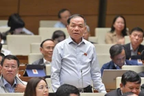 Đại biểu tranh luận về việc cách chức ông Lê Vinh Danh 