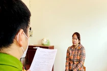 Cơ quan điều tra đọc lệnh bắt bà Vàng