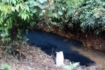 Phát hiện Công ty Nước sạch sông Đà xả thải không phép ra suối