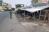 Công an có mặt bảo vệ hiện trường