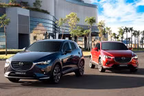 Bộ đôi Mazda CX-3 và CX-30.