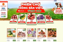 Chợ nông sản Việt trực tuyến: “Người Việt yêu thương nông sản Việt”