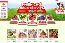 Chợ nông sản Việt trực tuyến: “Người Việt yêu thương nông sản Việt”