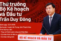 Chân dung tân Thứ trưởng Bộ Kế hoạch và Đầu tư Trần Duy Đông