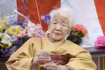 Cụ bà Nhật Bản tiếp tục lập kỷ lục sống thọ nhất thế giới