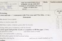 Đề thi có sẵn đáp án tại Kiên Giang