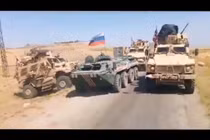 Nga – Mỹ lại đấu thiết giáp trên vùng đông bắc Syria