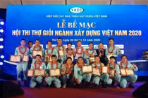 Eurowindow giành 11 giải Bàn tay vàng tại Hội thi thợ giỏi ngành Xây dựng 2020