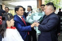 Người dân Hà Nội nồng nhiệt chào đón Chủ tịch Kim Jong Un