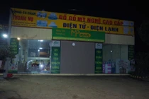 Hiện trường vụ việc.